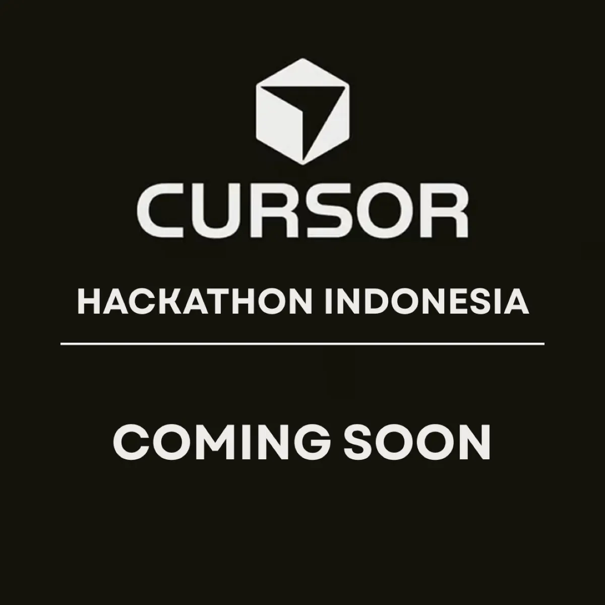 Cursor Hackathon Indonesia — Cursor community in Jakarta