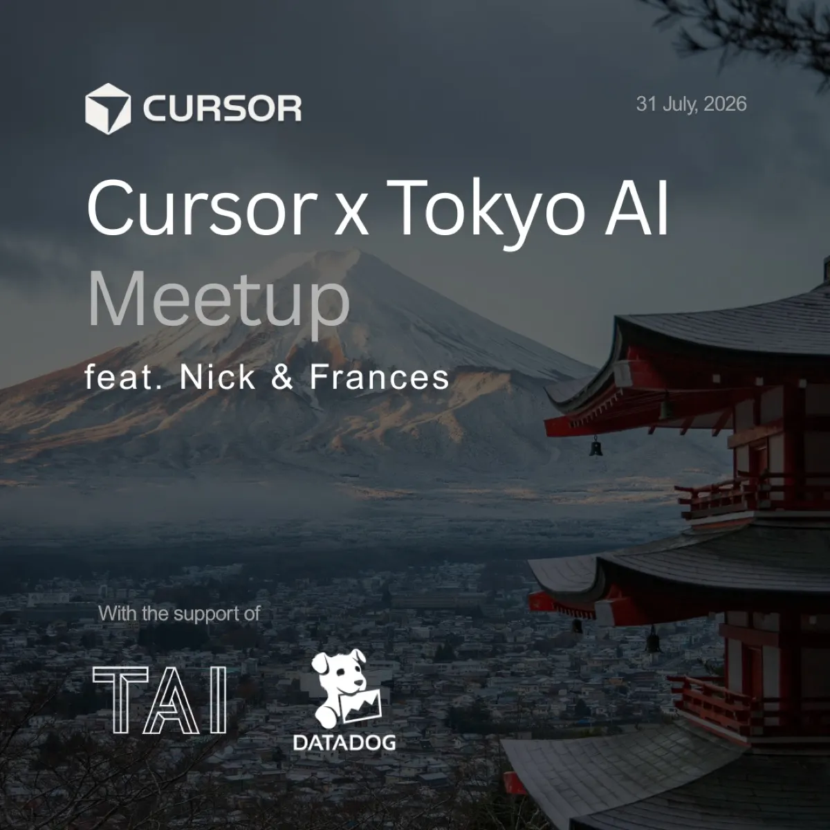 Cursor Tokyo AI Meetup — Cursor community in Tokyo